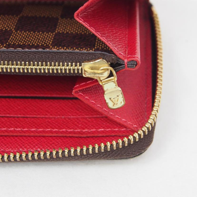 LV/ポルトフォイユ・クレマンス/ダミエ/エベヌ/N60534//CA3108/ABランク/78