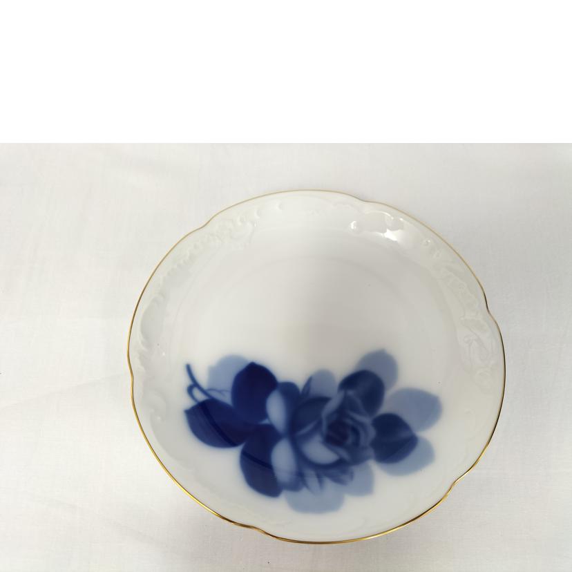 大倉陶園 オオクラトウエン/ブルーローズ 15cm 銘々皿揃 5枚セット/54HV/8211//Aランク/52