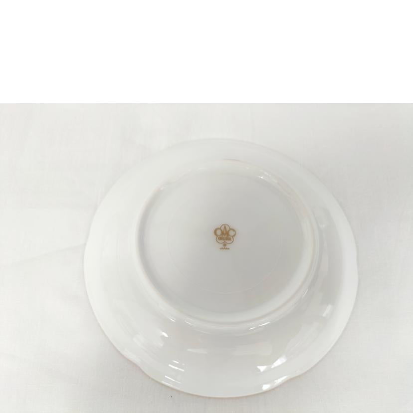 大倉陶園 オオクラトウエン/ブルーローズ 15cm 銘々皿揃 5枚セット/54HV/8211//Aランク/52