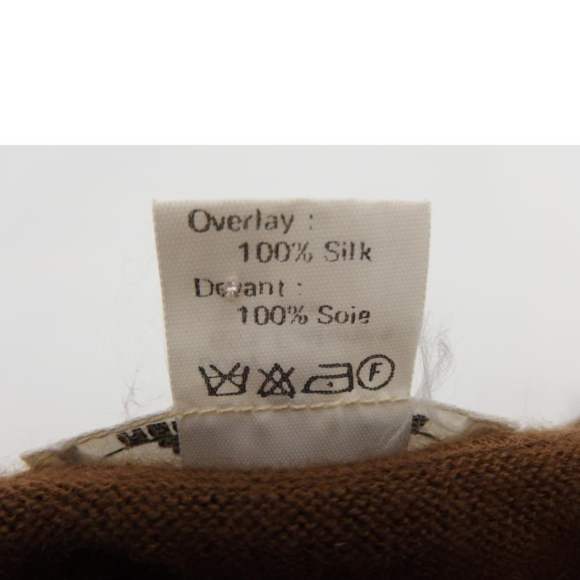 HERMES エルメス/HERMES シルクカシミヤ カーディガン//ABランク/82