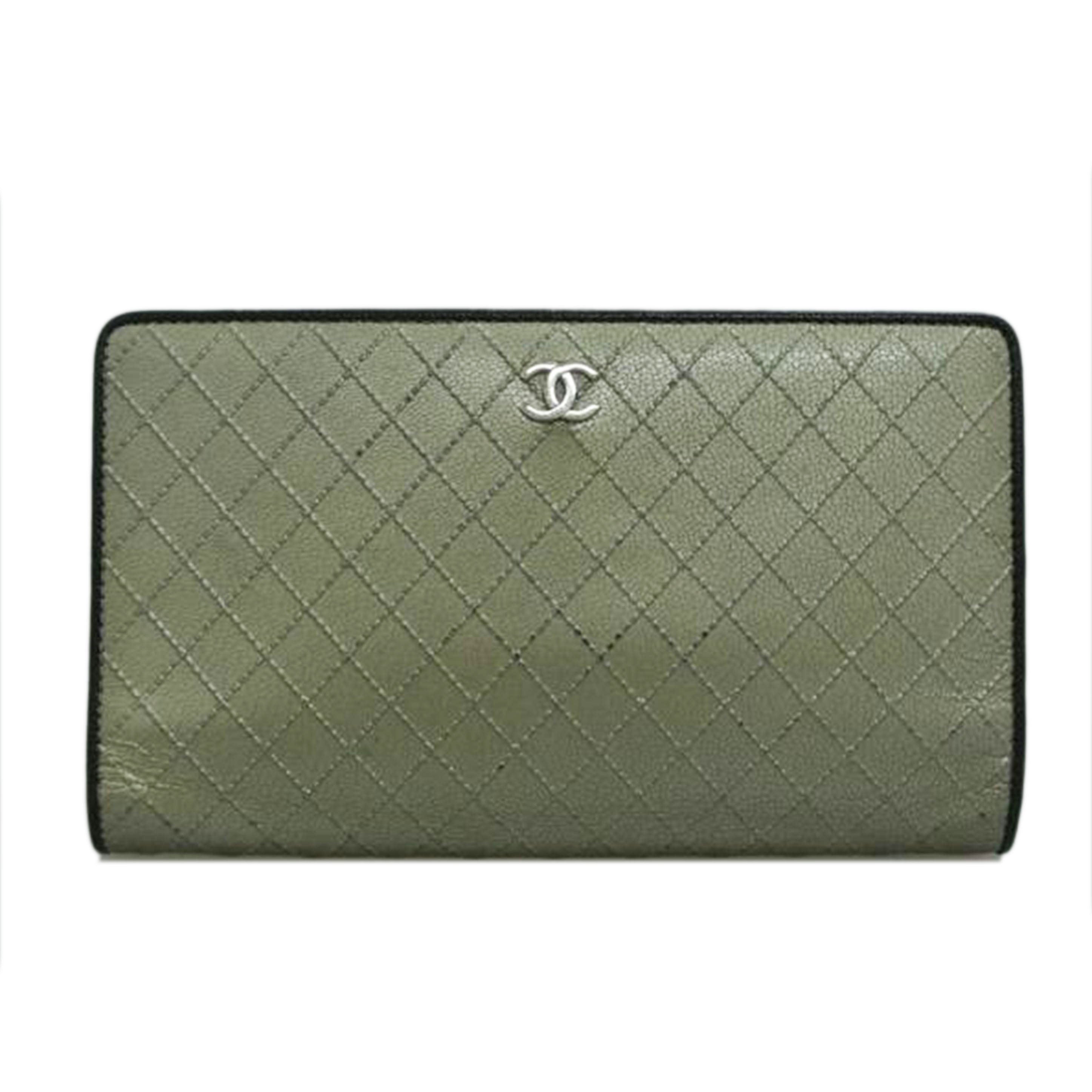 CHANEL シャネル/長財布 銀黒//11747145/Bランク/87