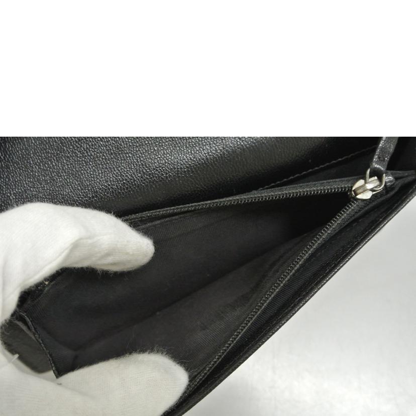 CHANEL シャネル/長財布 銀黒//11747145/Bランク/87