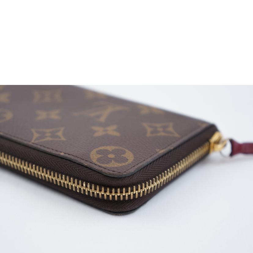 LV ルイヴィトン/ポルトフォイユ・クレマンス/モノグラム/フューシャ/M60742//GI4***/ABランク/67