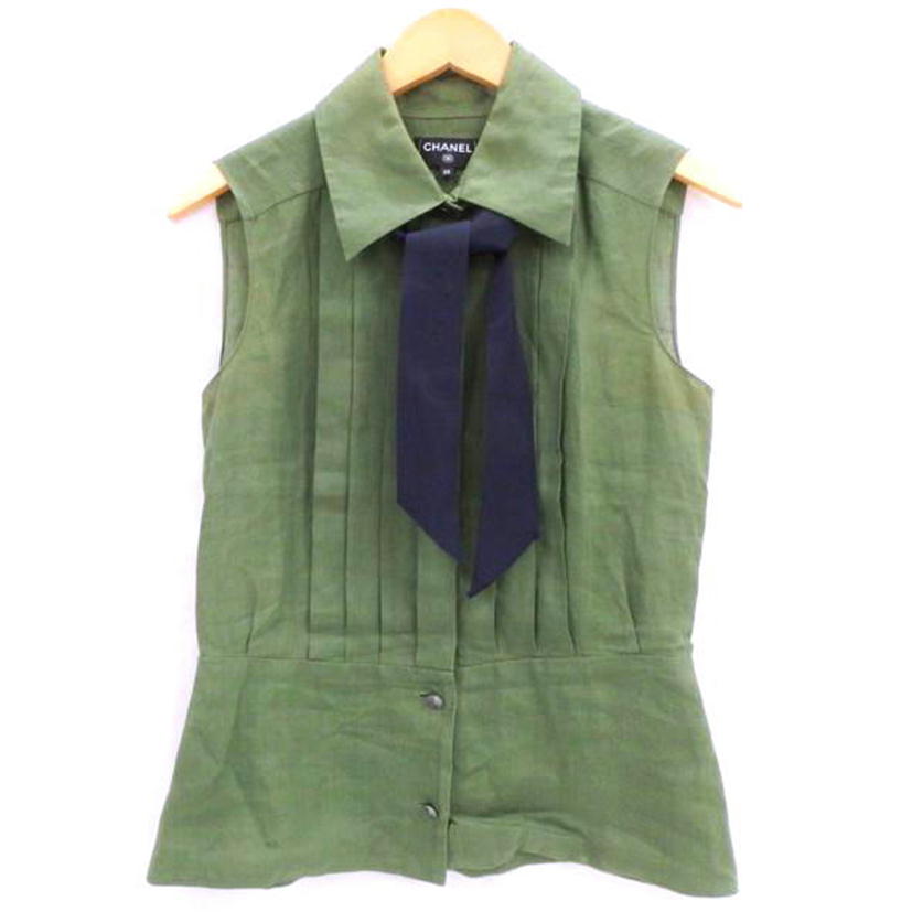 CHANEL シャネル/CHANEL ノースリーブシャツ/P55608V25003//ABランク/82