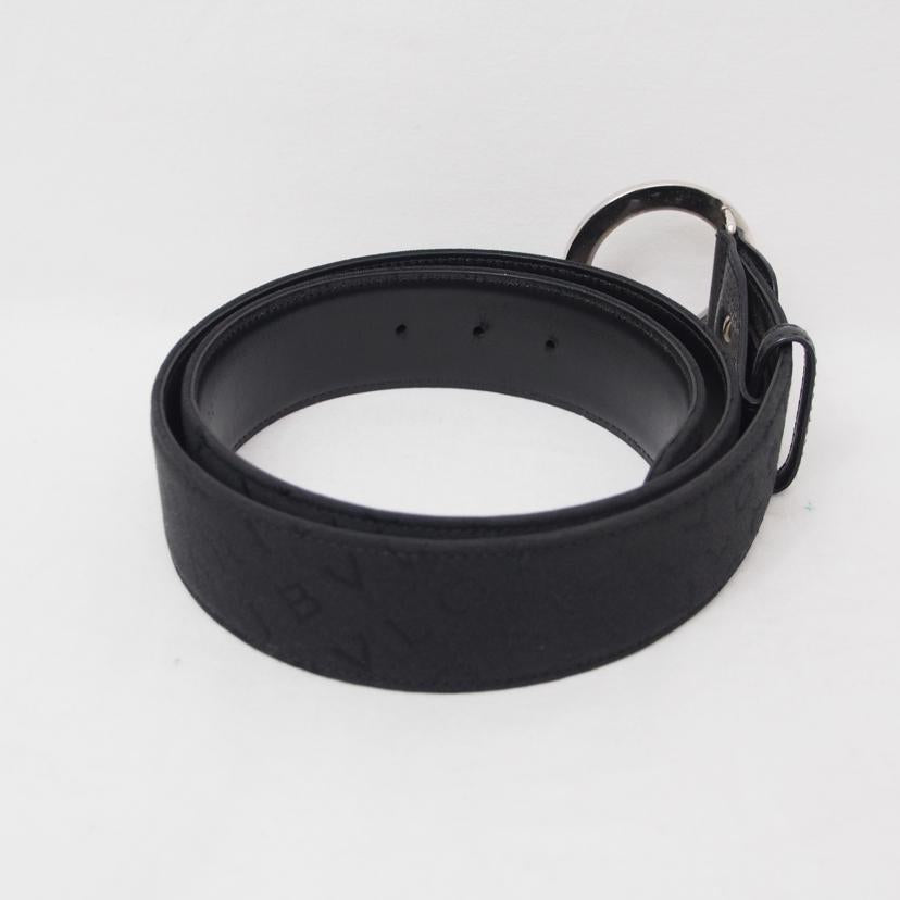 BVLGALI/ブルガリブルガリ/ロゴマニア/レザーベルト/表記サイズ:105/42//ABランク/78