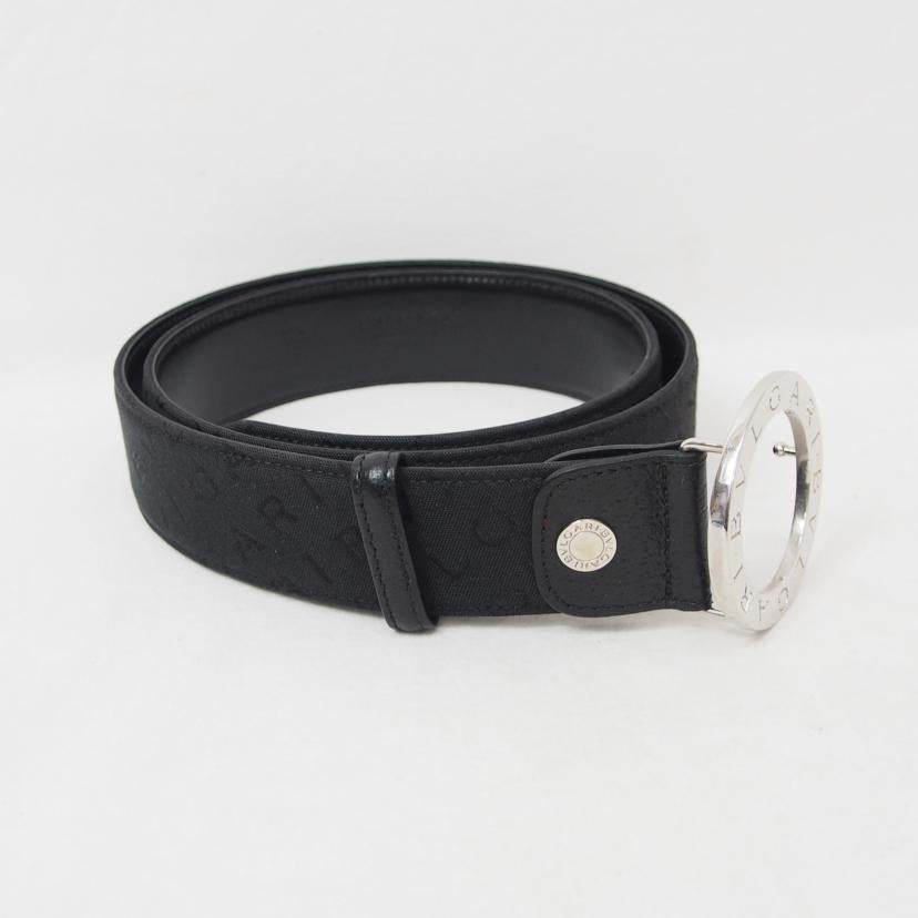 BVLGALI/ブルガリブルガリ/ロゴマニア/レザーベルト/表記サイズ:105/42//ABランク/78