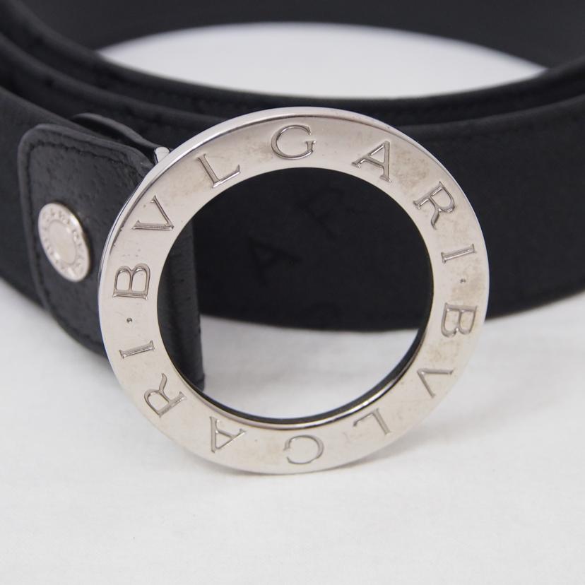 BVLGALI/ブルガリブルガリ/ロゴマニア/レザーベルト/表記サイズ:105/42//ABランク/78