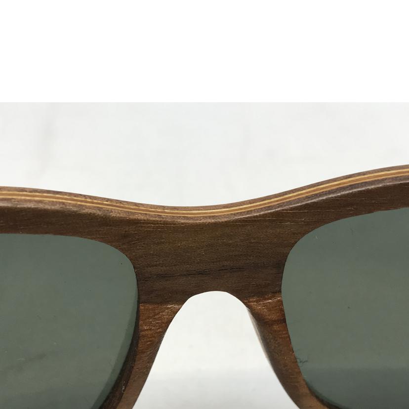 Shwood×Pendleton シュッウッド ペンドルトン/フレームオールウッド サングラス//ABランク/51