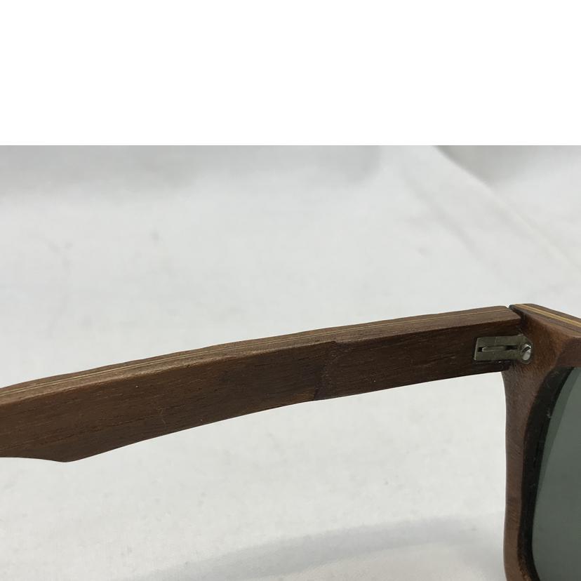 Shwood×Pendleton シュッウッド ペンドルトン/フレームオールウッド サングラス//ABランク/51