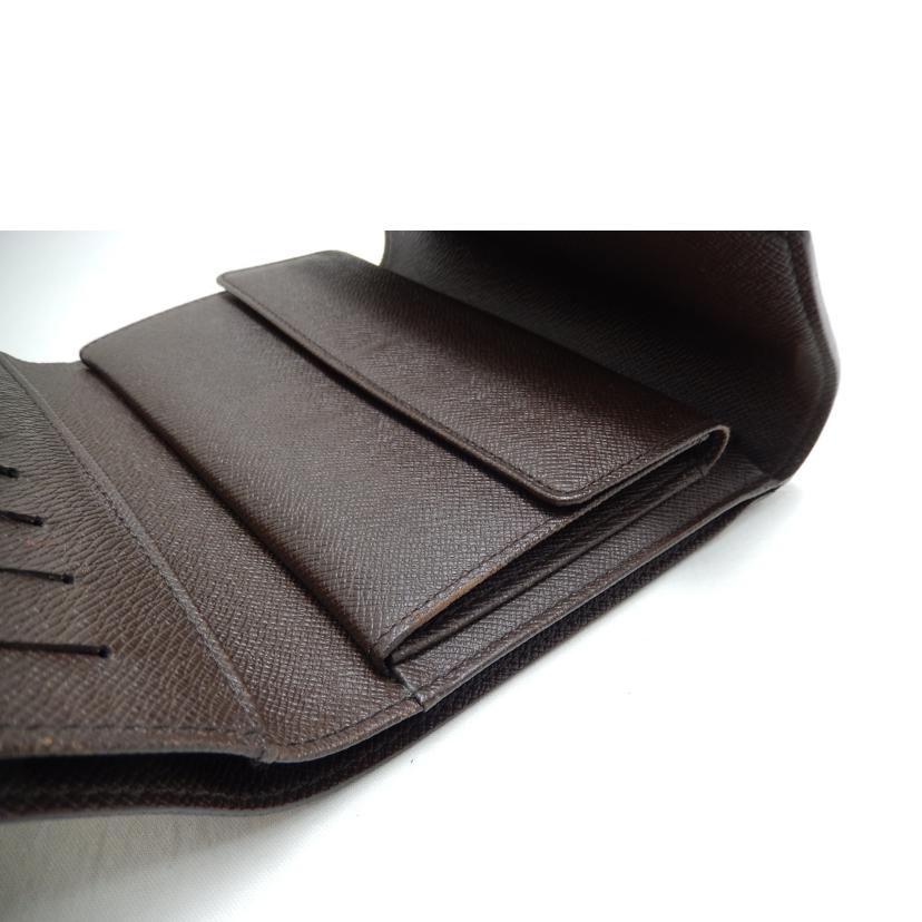 LOUIS VUITTON ルイ・ヴィトン/ポルトトレゾールエテュイパピエ/ダミエエベヌ/N61202//SP0014/ABランク/85