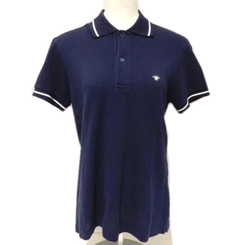 Dior ディオール/ポロシャツ/BEE/コットンピケ/ネイビー/733J805B0373//Bランク/02