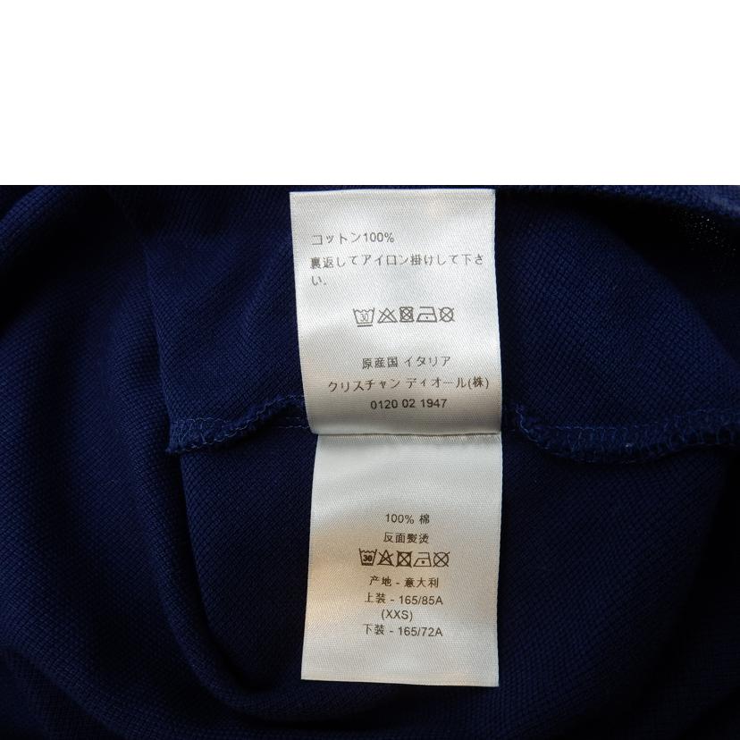 Dior ディオール/ポロシャツ/BEE/コットンピケ/ネイビー/733J805B0373//Bランク/02