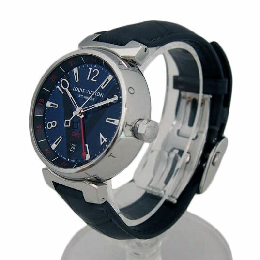 LV ルイ・ヴィトン/タンブールGMT/レザー/自動巻き/Q1157//TF1078/ABランク/76