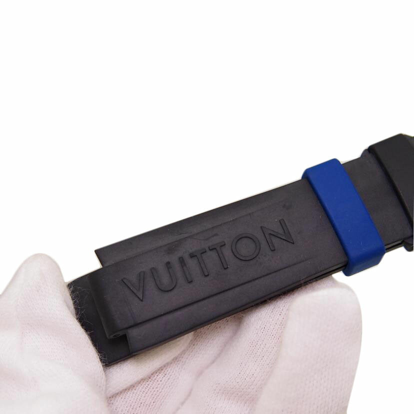 LV ルイ・ヴィトン/タンブールGMT/レザー/自動巻き/Q1157//TF1078/ABランク/76