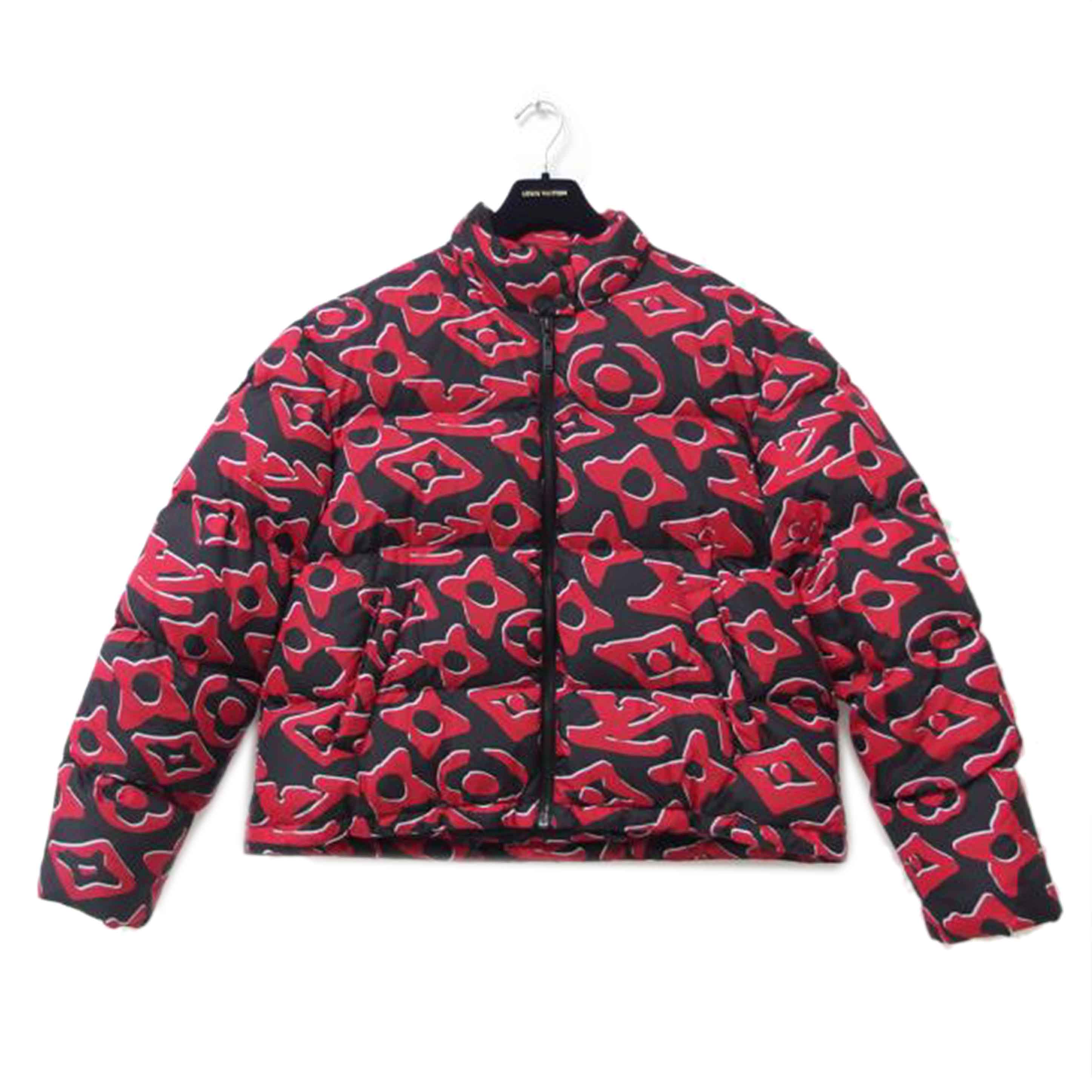 LV ルイヴィトン/ウルフィッシャー ダウンジャケット/タフテッドモノグラム /サイズ40/FKOW15ZFV//A63*/Aランク/83