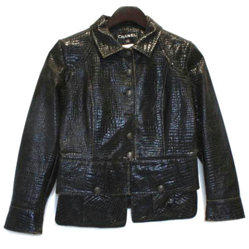 CHANEL シャネル/コットンポリボタンジャケット/P22071V13290//Bランク/92