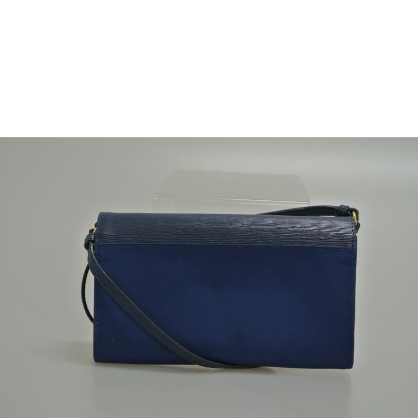 PRADA プラダ/ショルダー財布 紺/1MT437//224/Bランク/87
