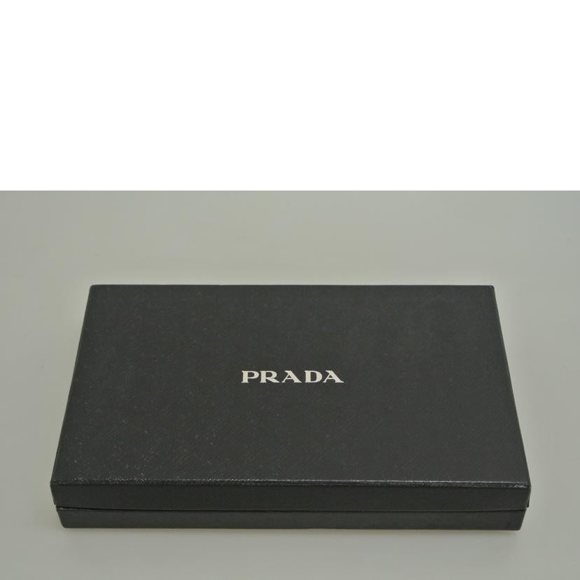 PRADA プラダ/ショルダー財布 紺/1MT437//224/Bランク/87