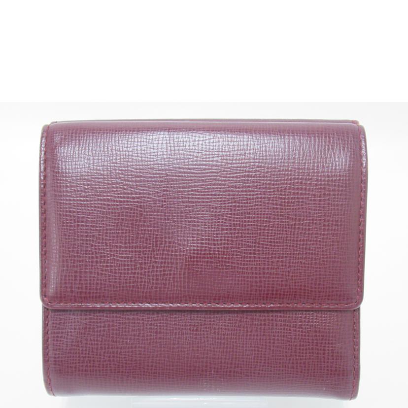 Cartier カルティエ/Wホック財布/レザー/L3000221//ABランク/63