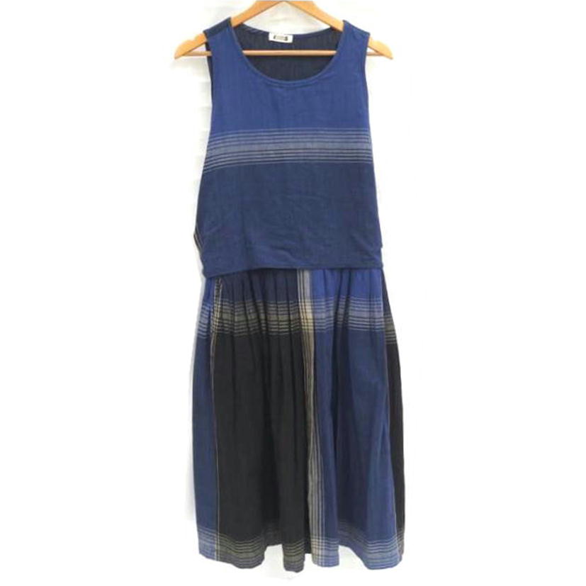 ISSEY MIYAKE イッセイミヤケ/IS 切替ワンピース/RM22026//ABランク/82