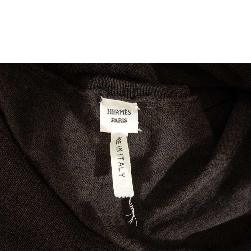 HERMES エルメス/タートルネック/ウールニット/ブラウン//ABランク/02