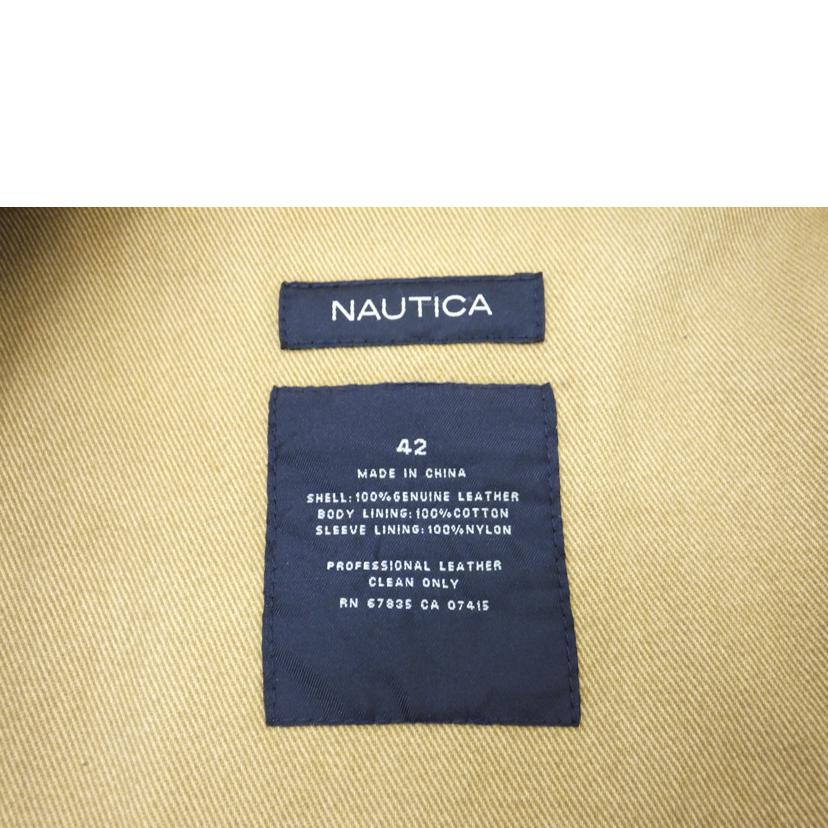 NAUTICA ノーティカ/レザーブルゾン/588 300//Cランク/88