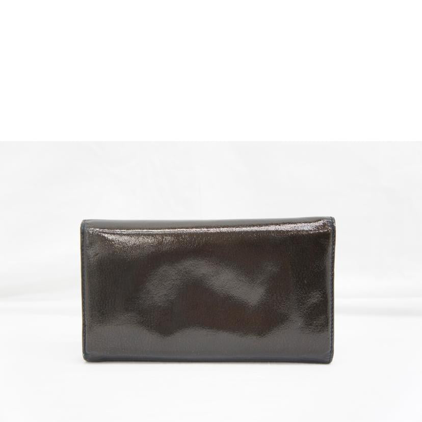 CHANEL シャネル/エナメル3つ折り財布//11747442 (08年)/BCランク/05