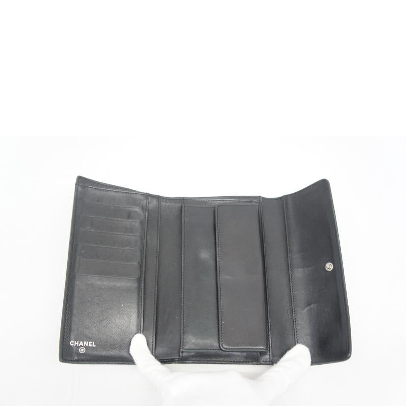 CHANEL シャネル/エナメル3つ折り財布//11747442 (08年)/BCランク/05