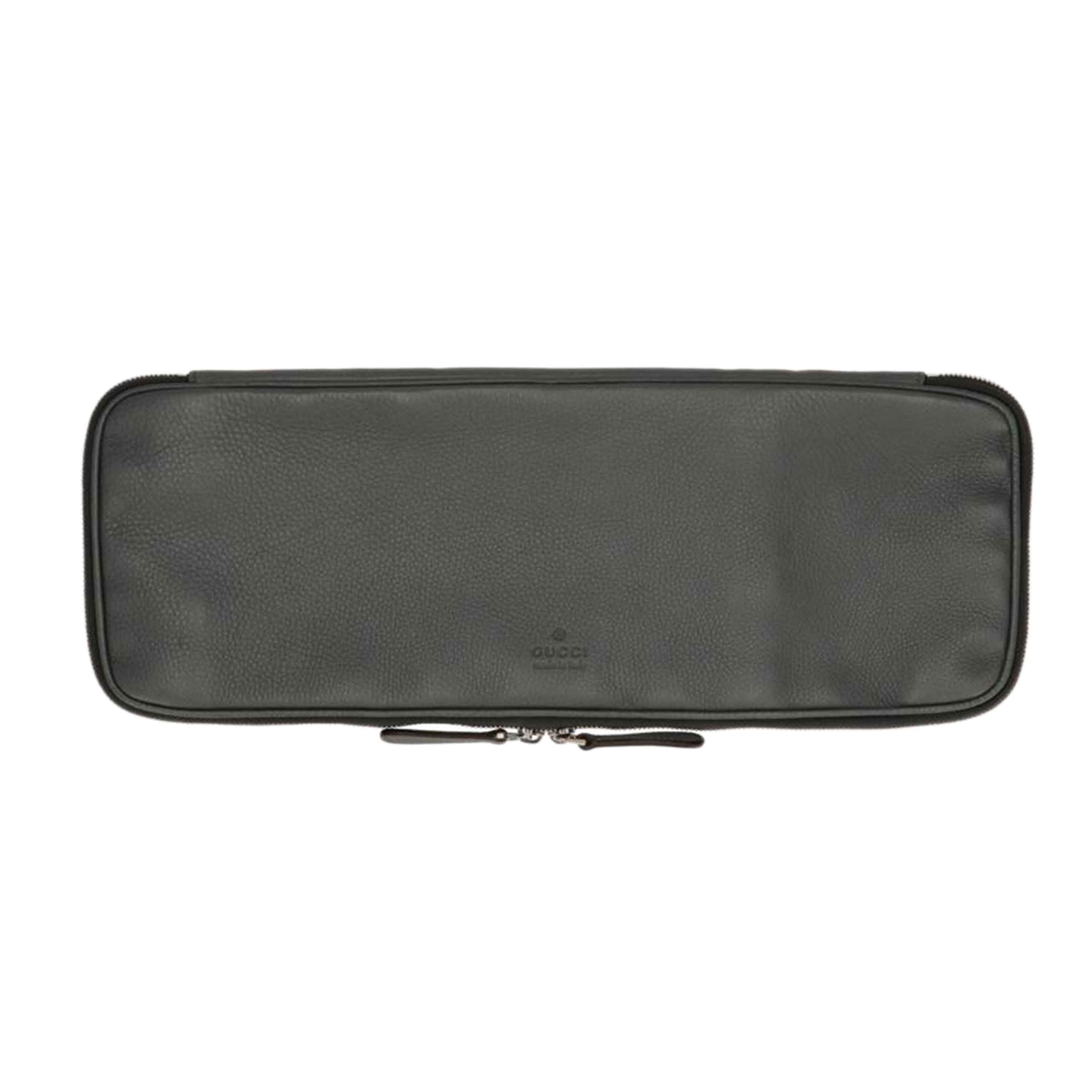 GUCCI グッチ/ラウンドファスナー タイケース/268114//486628/ABランク/75