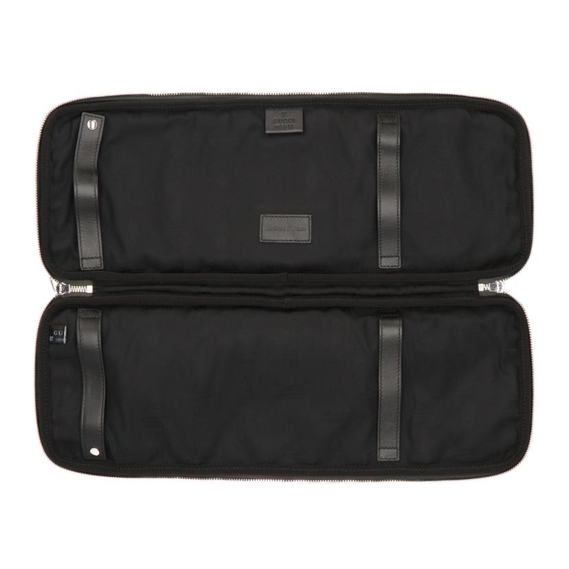 GUCCI グッチ/ラウンドファスナー タイケース/268114//486628/ABランク/75