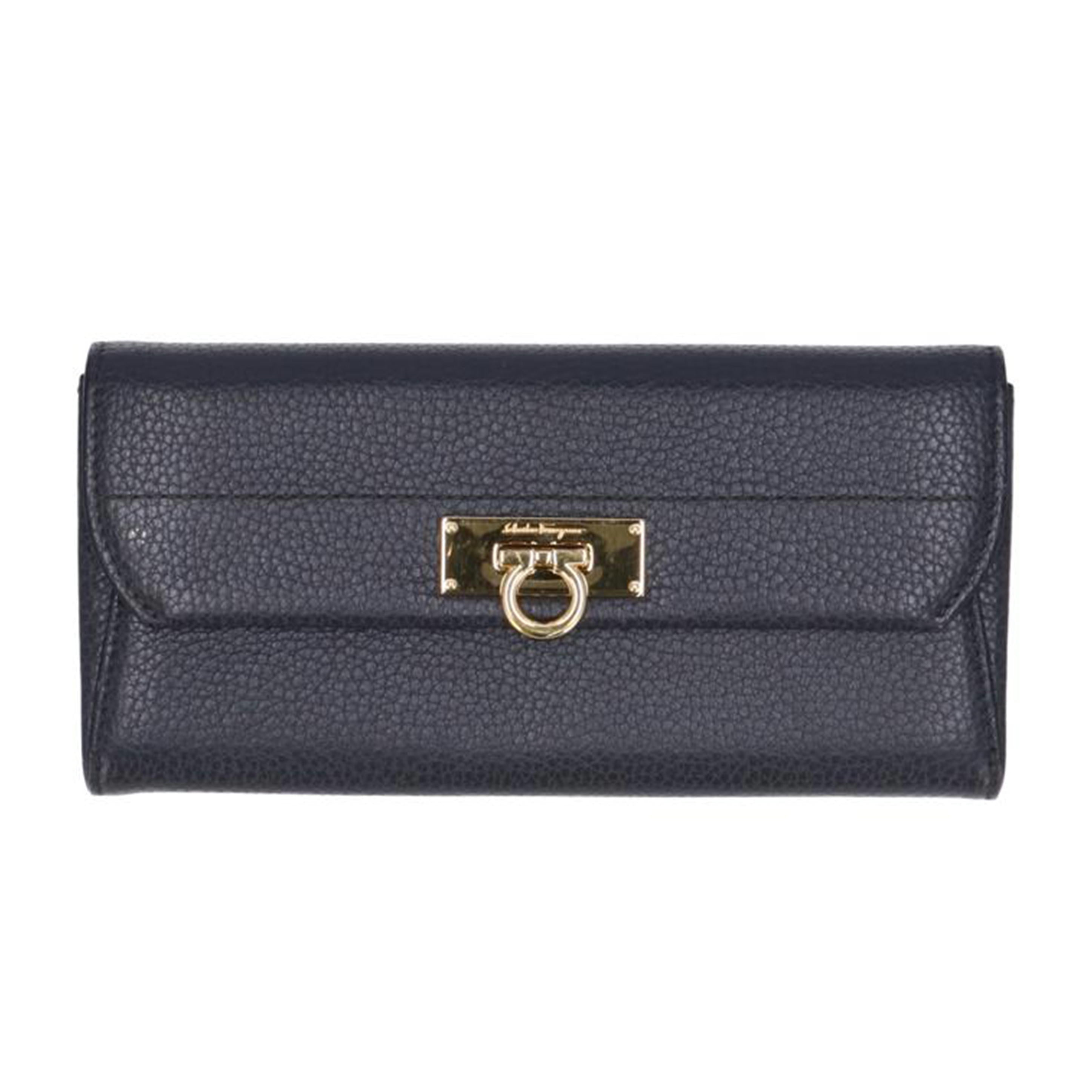 Ferragamo フェラガモ/ガンチーニレザー長財布/C225//ABランク/75