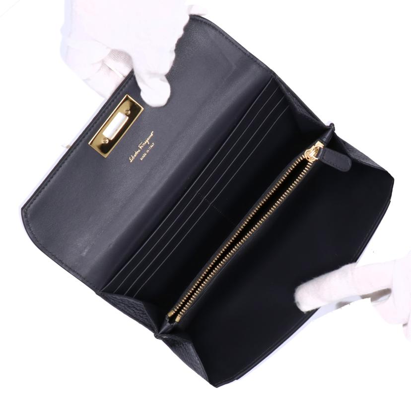 Ferragamo フェラガモ/ガンチーニレザー長財布/C225//ABランク/75