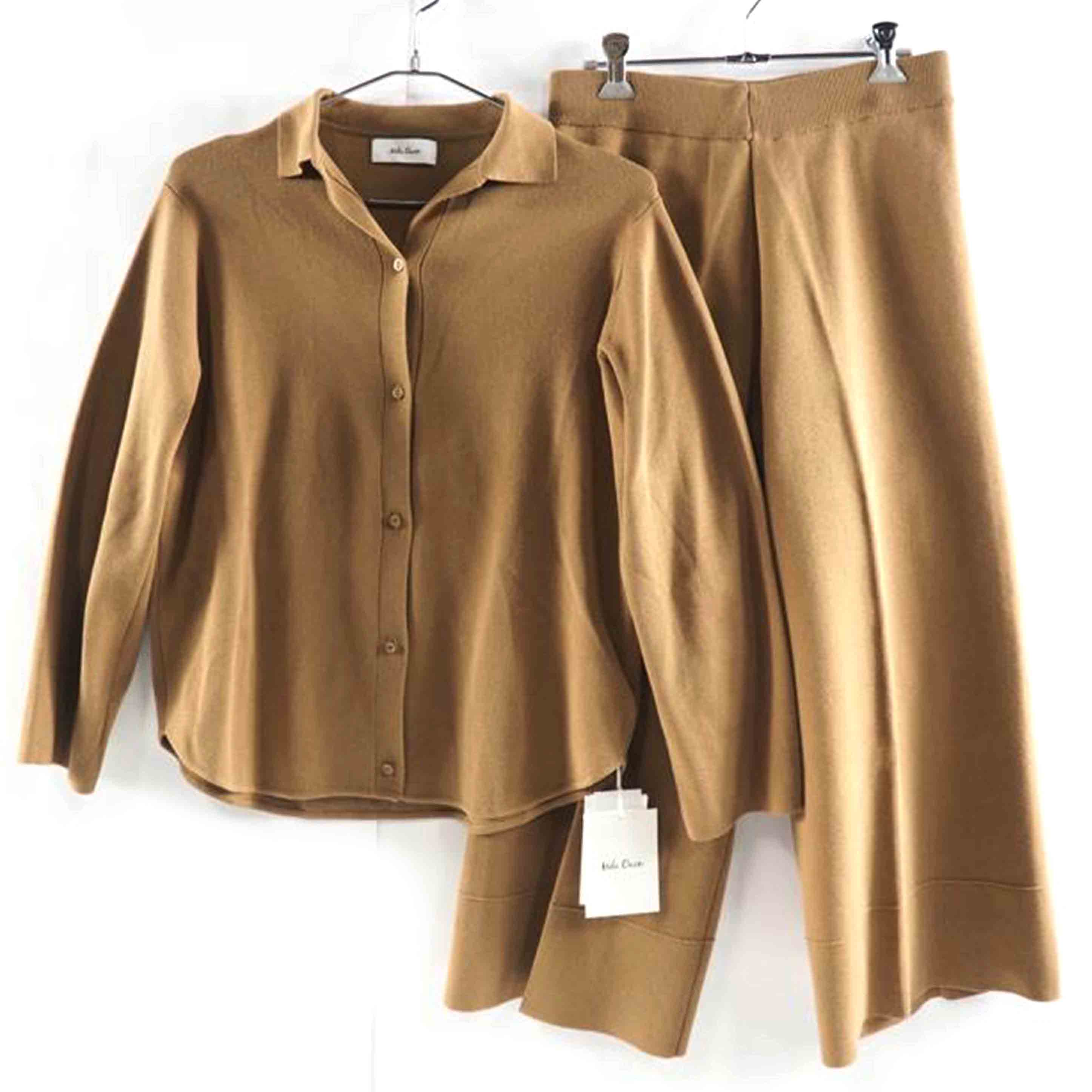 Mila Owen ミラ オーウェン/ニットシャツセットアップ//SAランク/79