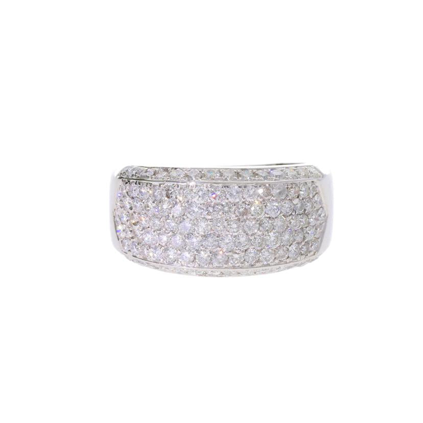 /K18WGダイヤリング2.00ct#14/150-05//Aランク/75