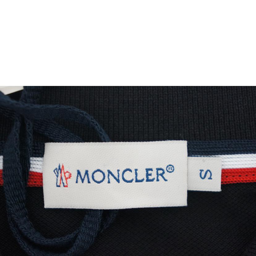 MONCLER モンクレール/襟ラインポロシャツ BLK/WHT/RED/01 092 8331600//ABランク/09