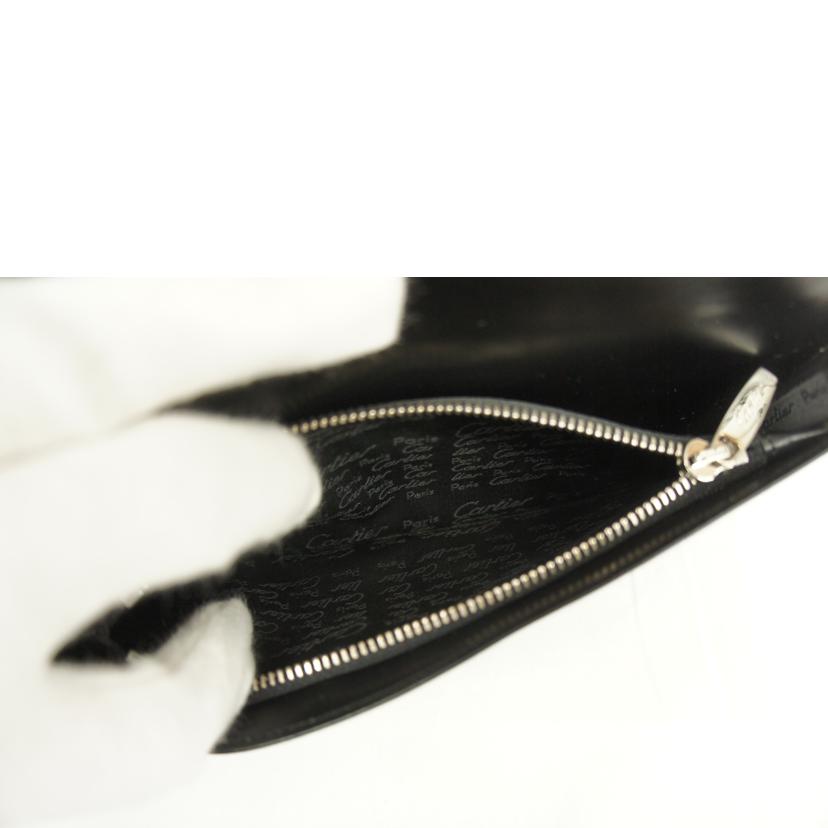 Cartier カルティエ/パシャブラックファスナー付き長財布//LL032948/Bランク/05