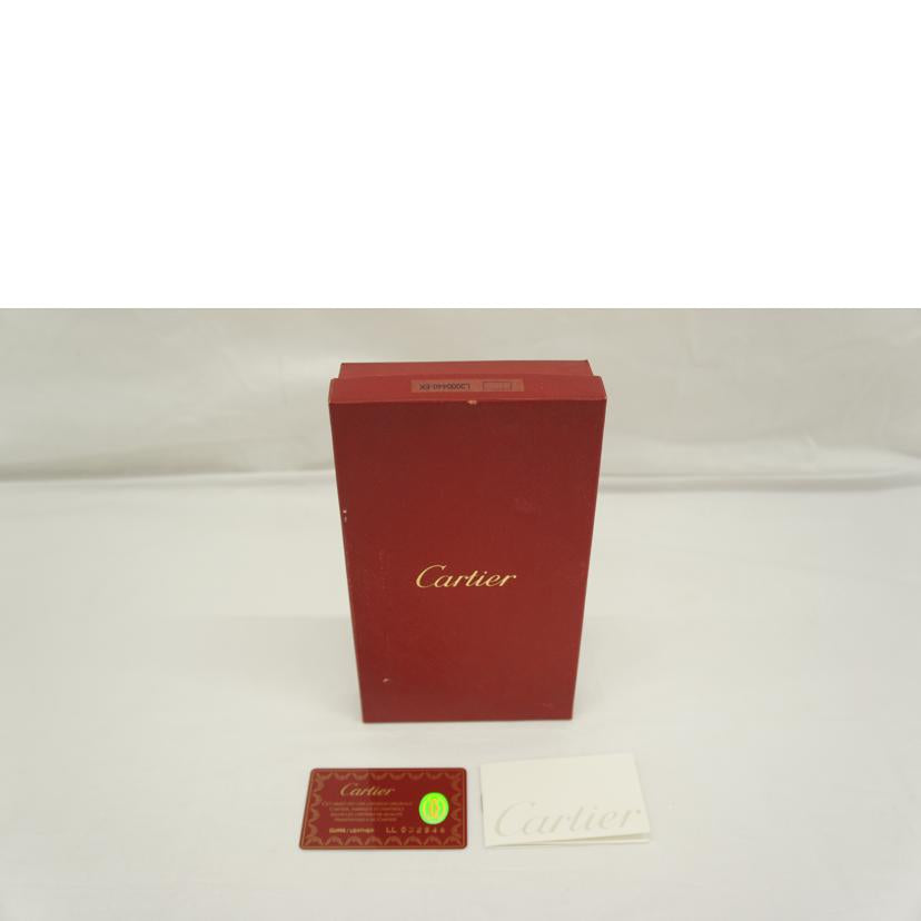 Cartier カルティエ/パシャブラックファスナー付き長財布//LL032948/Bランク/05