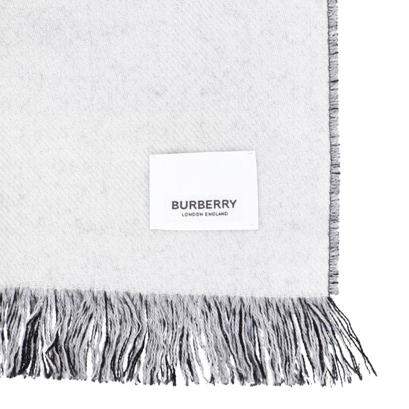 BURBERRY バーバリー/ロゴ入りウールマフラー/リバーシブル//ABランク/75