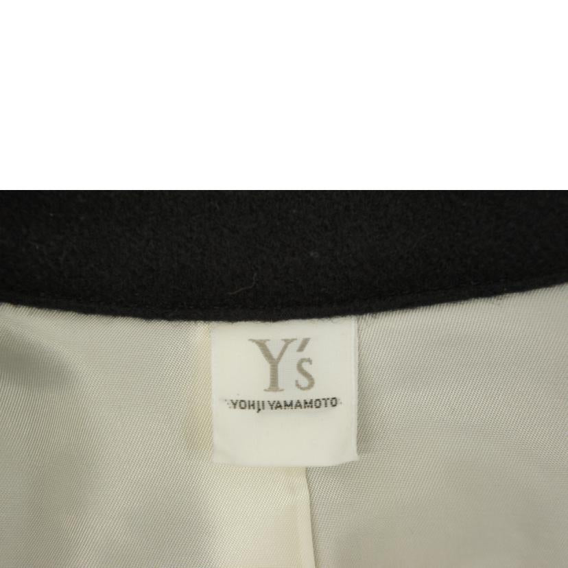 Y's YOHJI YAMAMOTO ワイズ ヨウジヤマモト/ウールコート/ブラック/YV-C06-152//ABランク/05