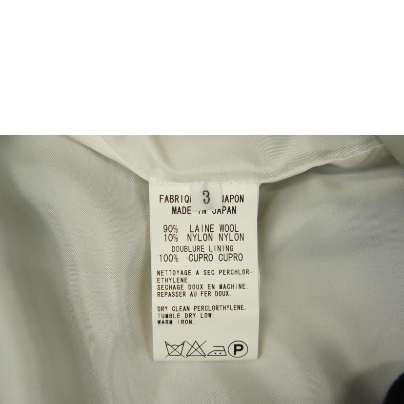 Y's YOHJI YAMAMOTO ワイズ ヨウジヤマモト/ウールコート/ブラック/YV-C06-152//ABランク/05