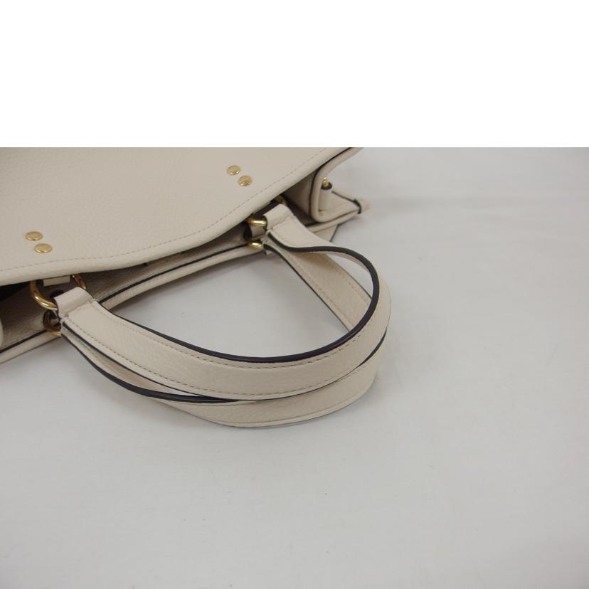 COACH コーチ/デンプシーキャリーオール/2WAYショルダーバッグ/アイボリー/C2004//G2161/Aランク/04