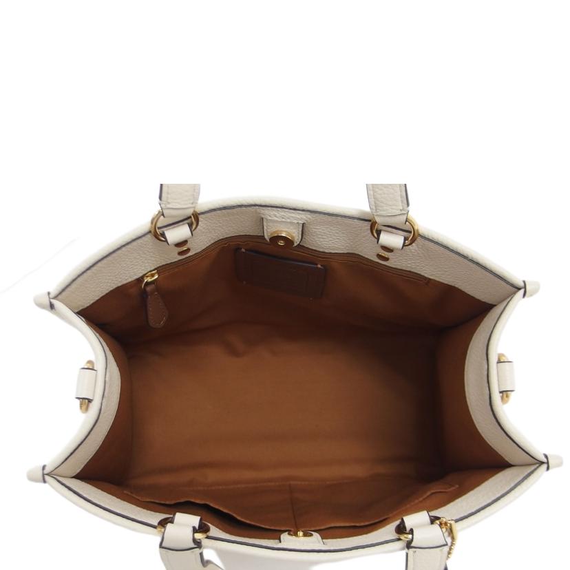 COACH コーチ/デンプシーキャリーオール/2WAYショルダーバッグ/アイボリー/C2004//G2161/Aランク/04