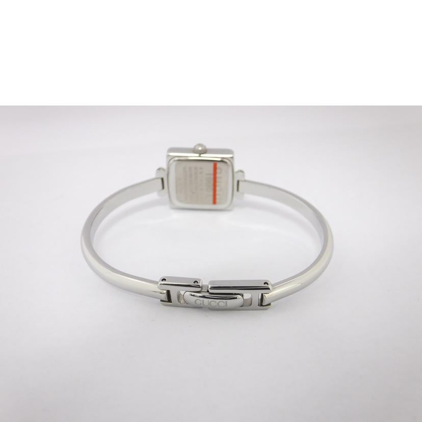 GUCCI グッチ/スクエアバングルウォッチ/黒文字盤/1900L//0243209/ABランク/88
