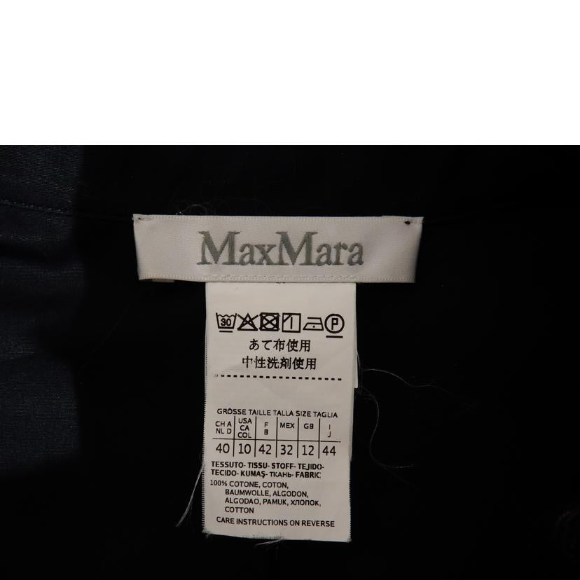 MaxMara マックスマーラ/コートワンピース/ブラック/122110926 07//ABランク/02