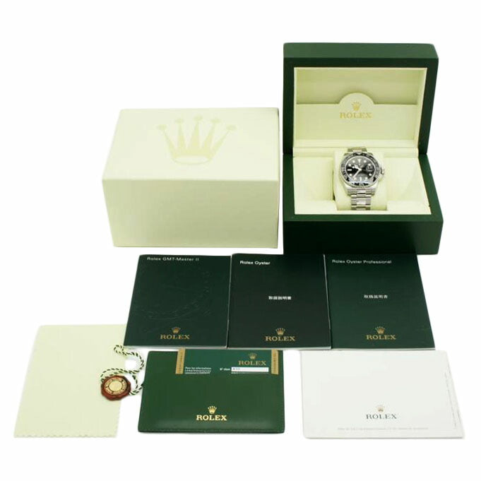 ROLEX ロレックス/GMTマスター2/SS/黒/ルーレット/116710LN//V211889(09年)/ABランク/75