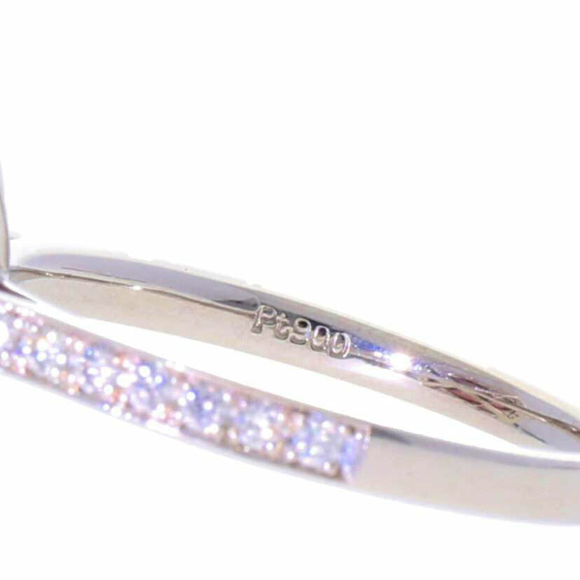 / PT900パールダイヤリング0.43ct//Aランク/75