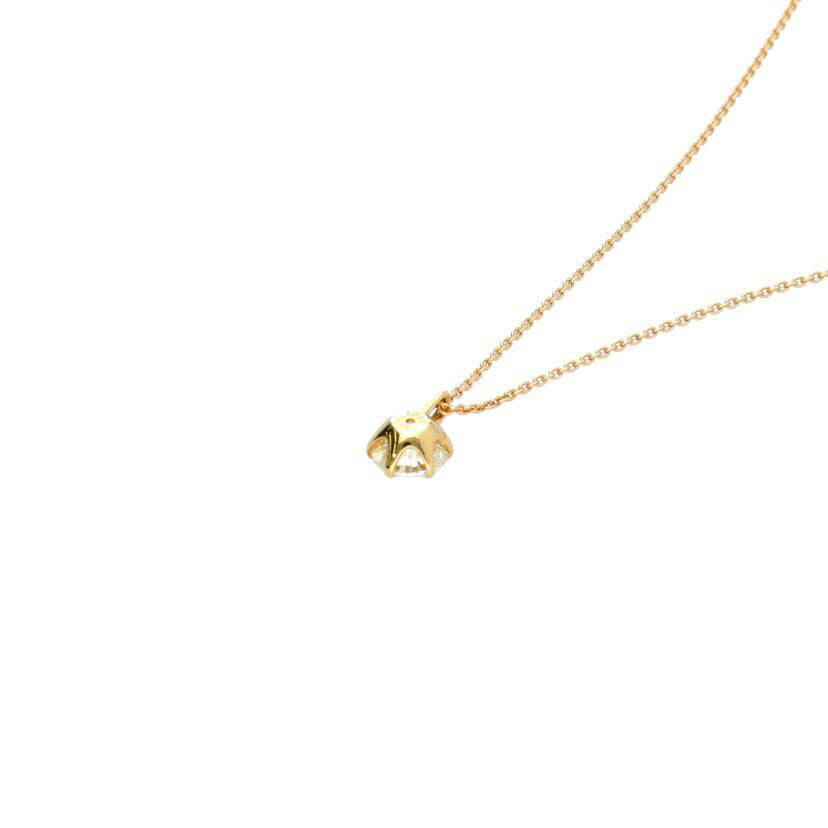 /K18ダイヤネックレス1.000ct鑑/287-01//Aランク/75