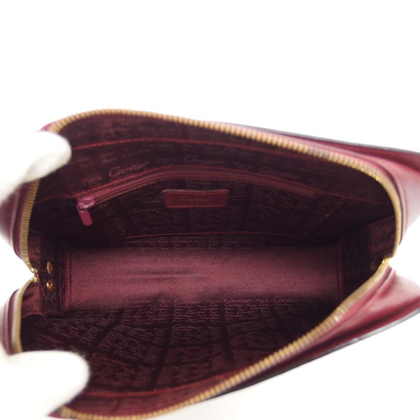 Cartier カルティエ/マストライン/セカンドバッグ/ボルドー//Bランク/04