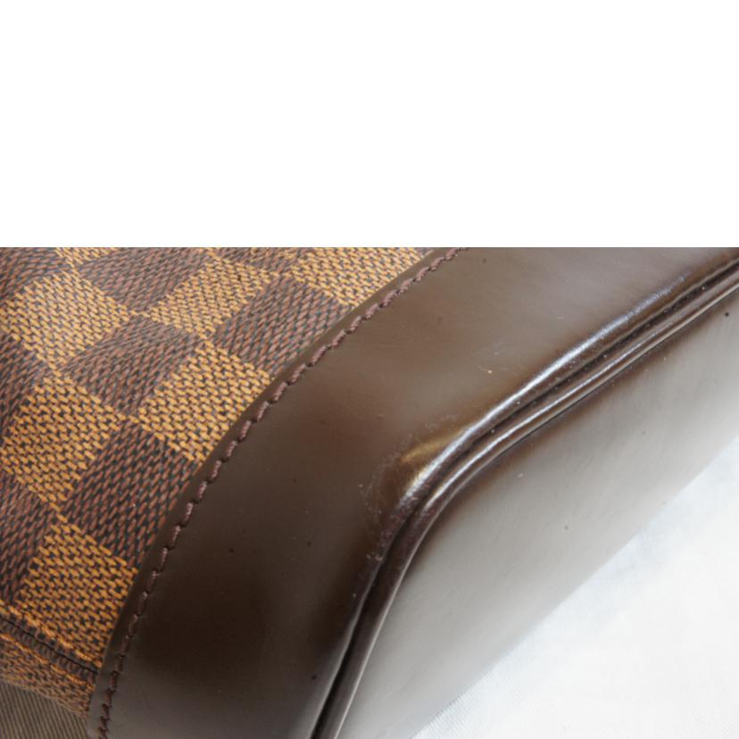 LOUIS VUITTON ルイヴィトン ルイ・ヴィトン ビトン ダミエ・エベヌ 市松模様 ブラウン 茶 廃盤 リュック バックパック ショルダーバッグ ハンドバッグ トートバッグ ブラウン メンズ レディース 定番 人気 LV 斜め掛け 肩がけ/ソーホー/ダミエ/エベヌ/N51132//TH1***/ABランク/92
