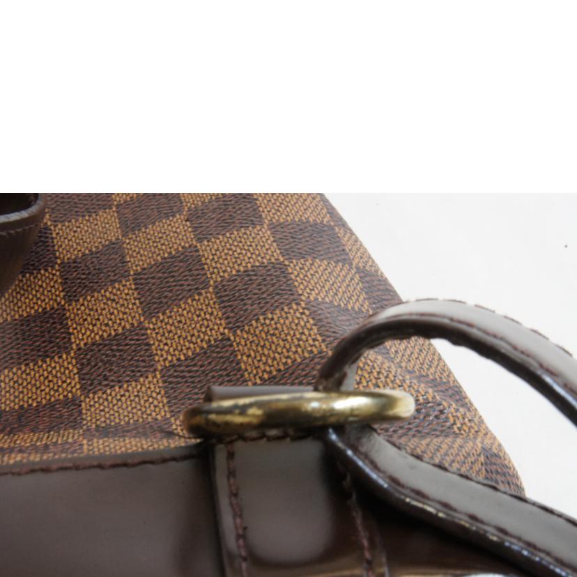LOUIS VUITTON ルイヴィトン ルイ・ヴィトン ビトン ダミエ・エベヌ 市松模様 ブラウン 茶 廃盤 リュック バックパック ショルダーバッグ ハンドバッグ トートバッグ ブラウン メンズ レディース 定番 人気 LV 斜め掛け 肩がけ/ソーホー/ダミエ/エベヌ/N51132//TH1***/ABランク/92